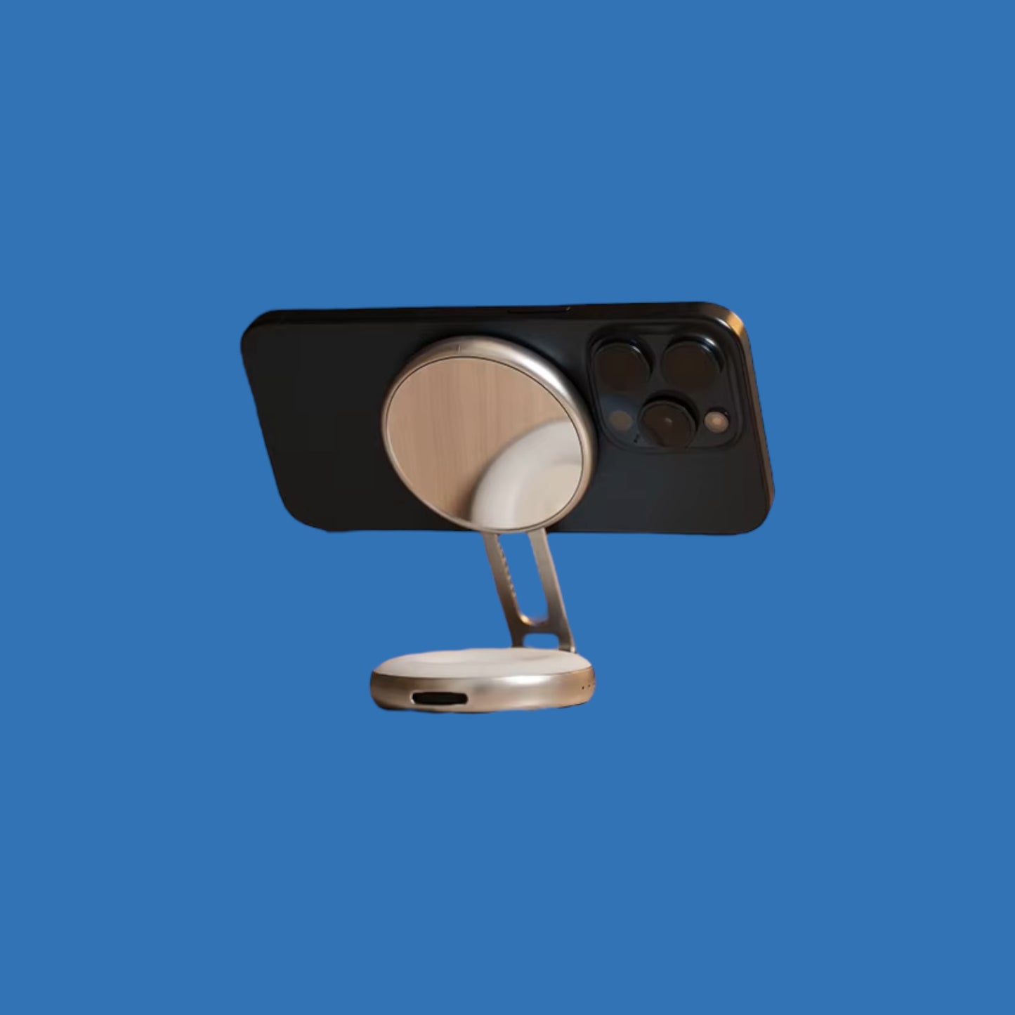 Lumière magnétique pour selfie