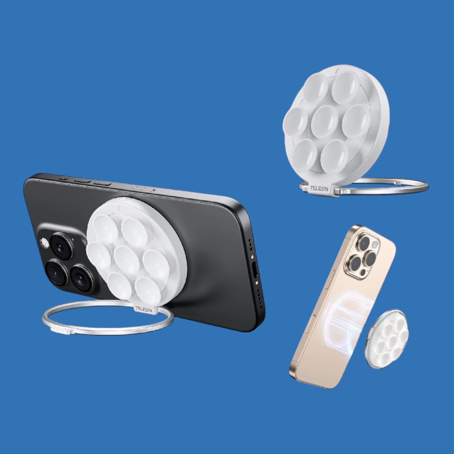 Magnetic Shower Phone Holder