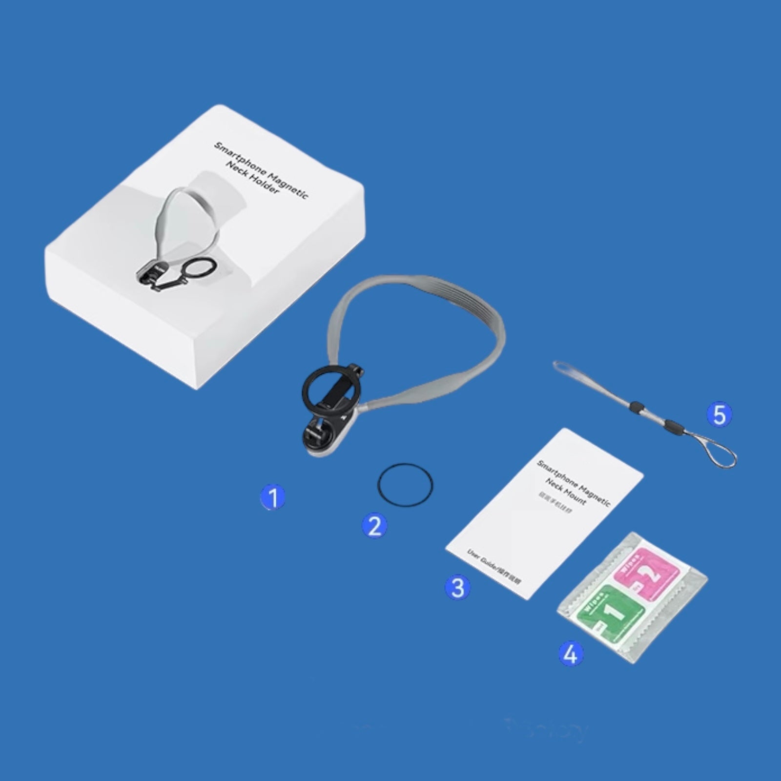 Magnetische nektelefoonhouder