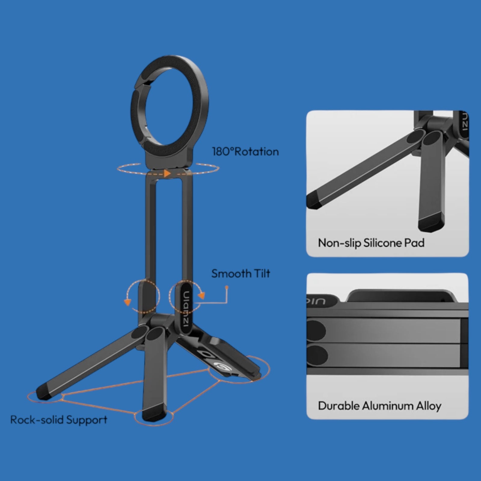 Magnetisch overheadstatief
