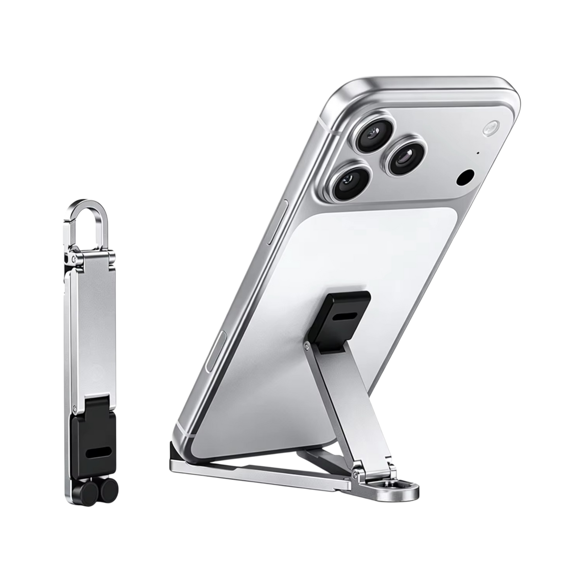 Aluminum Keychain Phone Stand