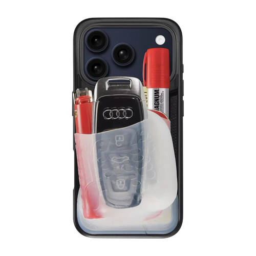 Liquid Silicone Wallet Case with Card Pocket