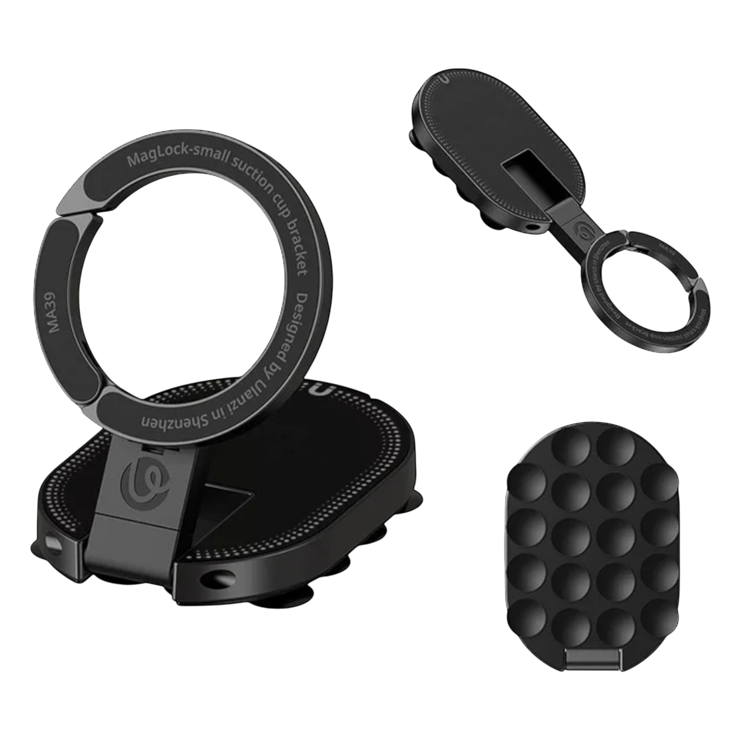 Soporte magnético para teléfono con ventosa