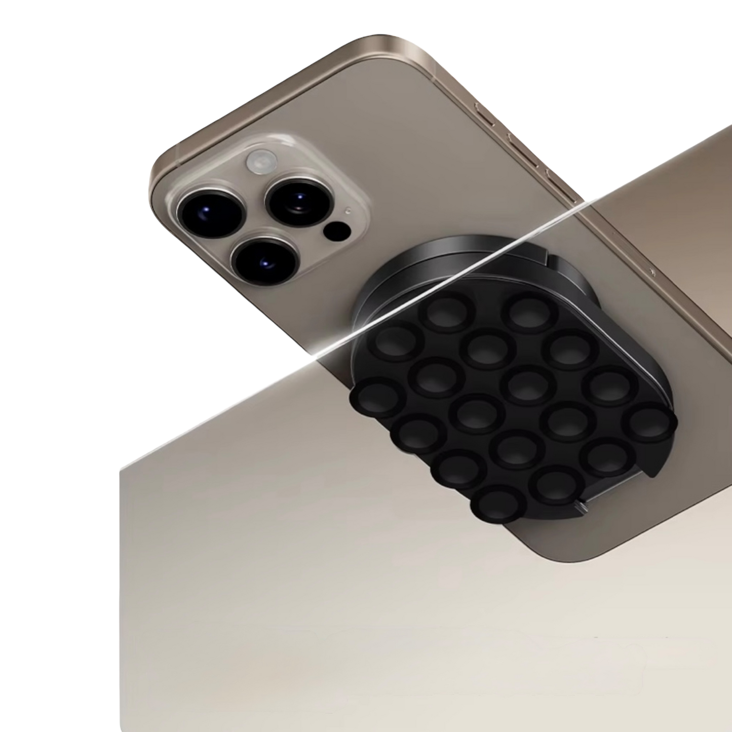 Soporte magnético para teléfono con ventosa