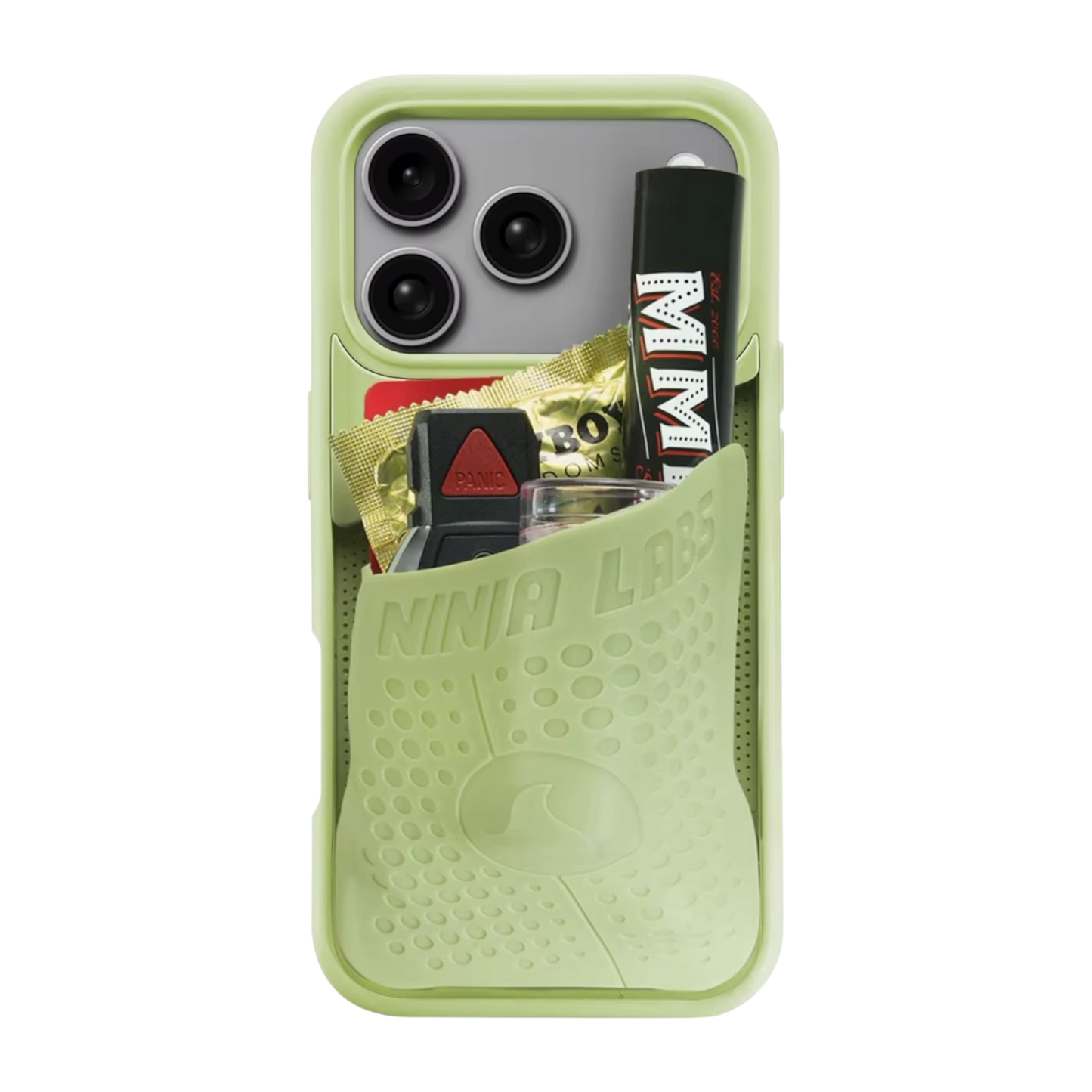 Liquid Silicone Wallet Case with Card Pocket