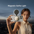 Luz magnética para selfies