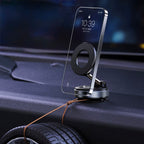 Foldable Magnetic Vacuum Car Phone Holder