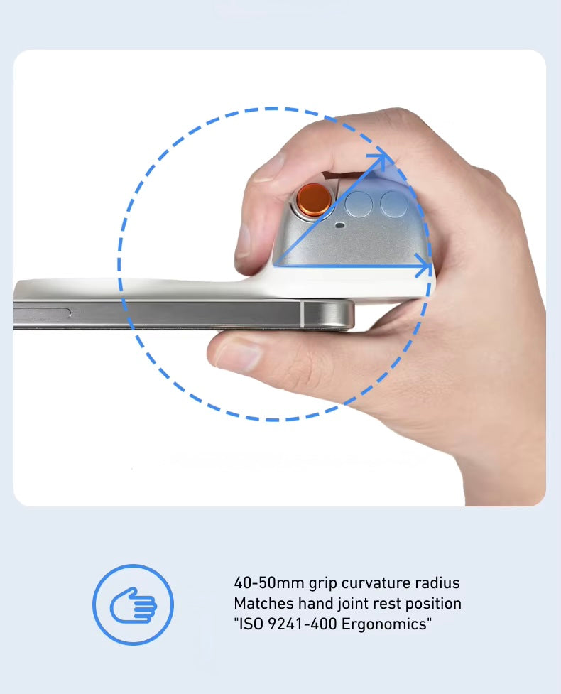 Magnetic Camera Grip with Remote