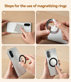 Magnetic Shower Phone Holder