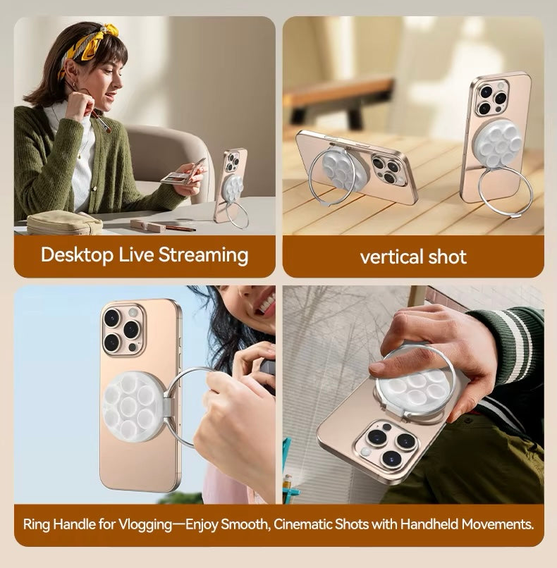 Magnetic Shower Phone Holder