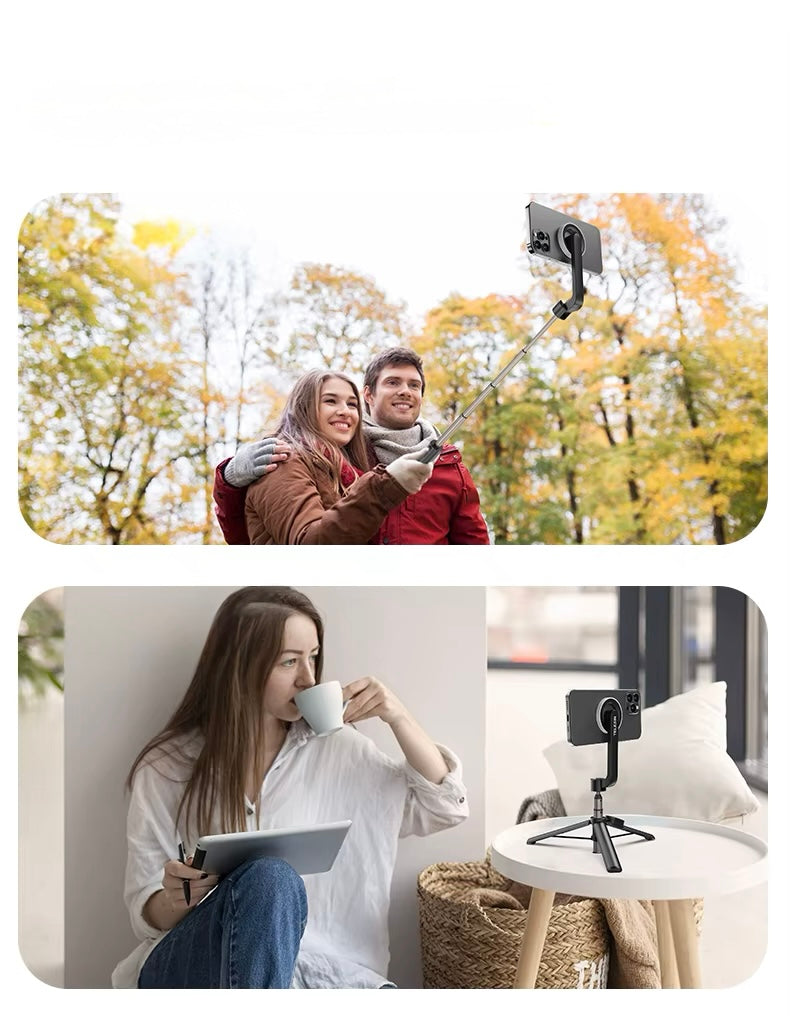 Magnetic Selfie Tripod with Remote