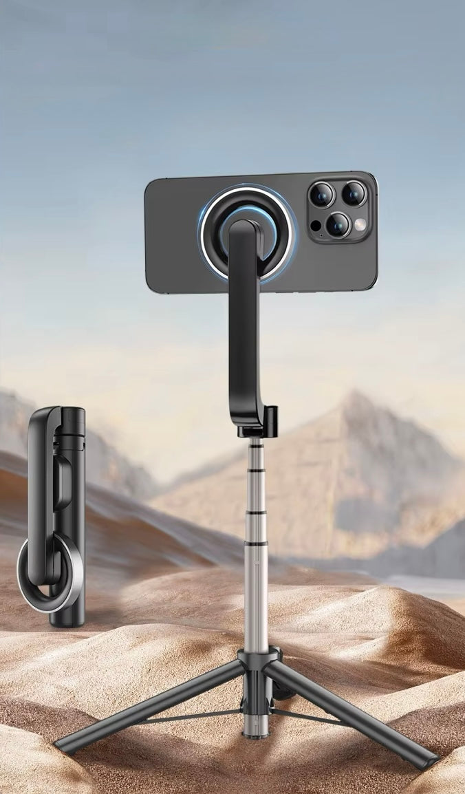 Magnetic Selfie Tripod with Remote