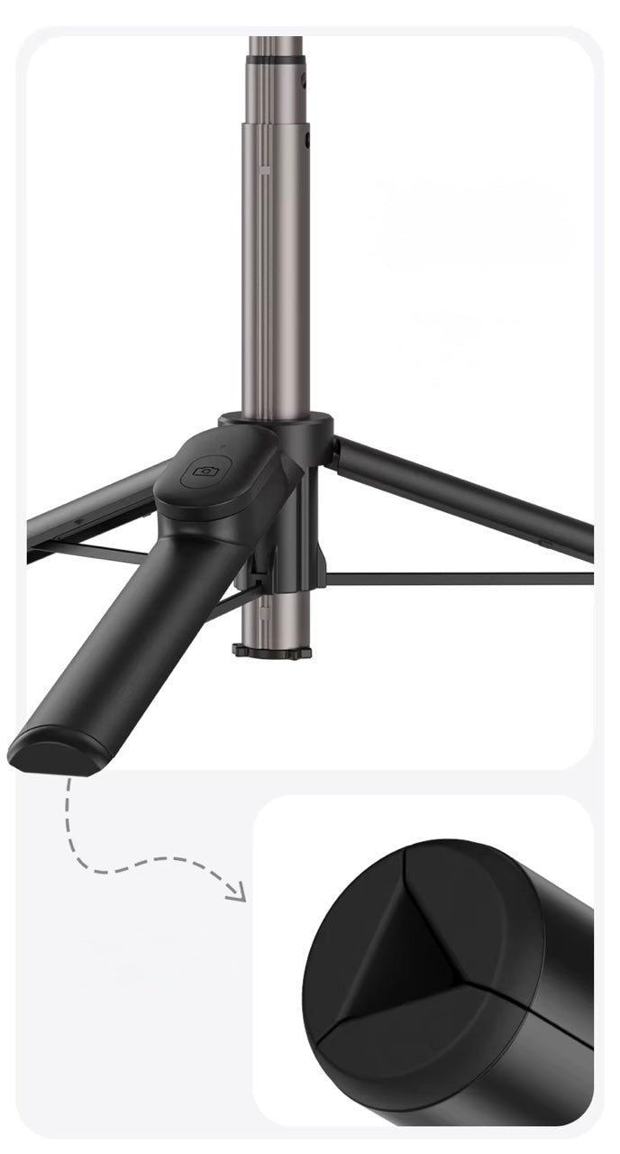 Magnetic Selfie Tripod with Remote