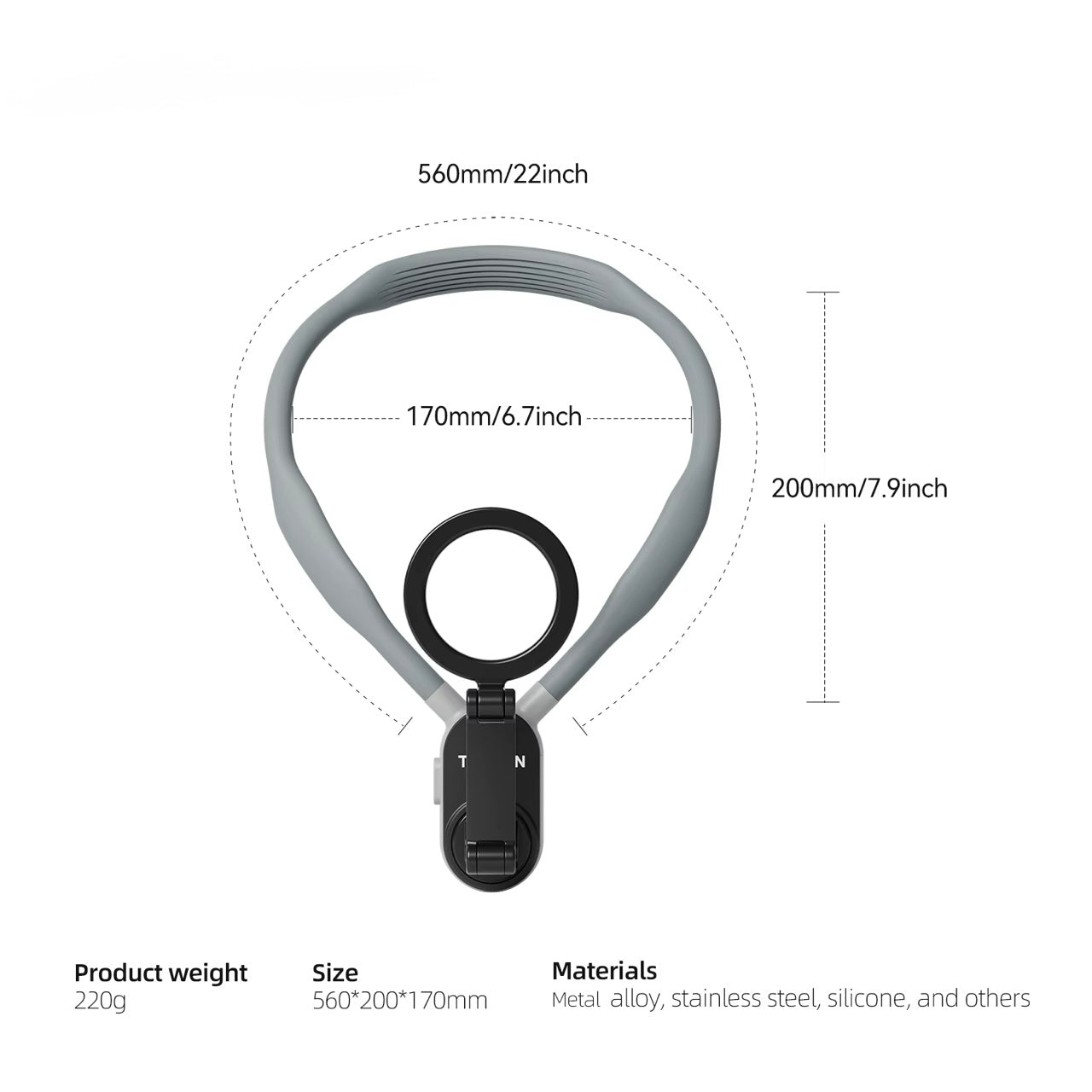 Magnetic Neck Phone Mount