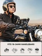 Anti-Vibration Motorcycle Phone Mount