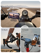 Anti-Vibration Motorcycle Phone Mount
