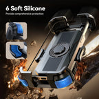 Anti-Vibration Motorcycle Phone Mount