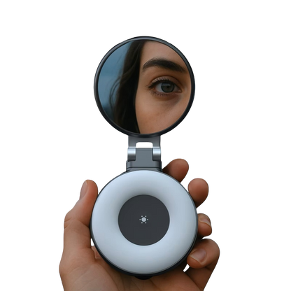 Luz magnética para selfies