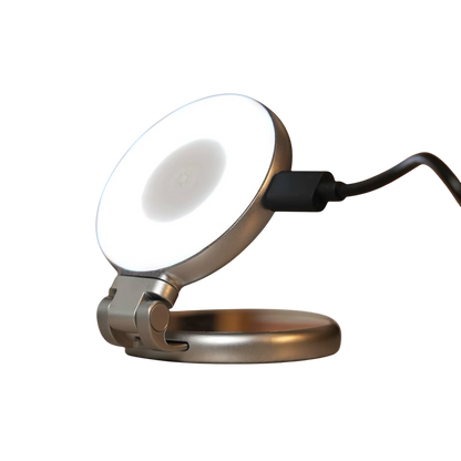 Luz magnética para selfies