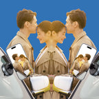 Foldable Magnetic Vacuum Car Phone Holder