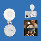 Luz magnética para selfies