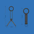 Magnetic Carabiner Tripod Mount