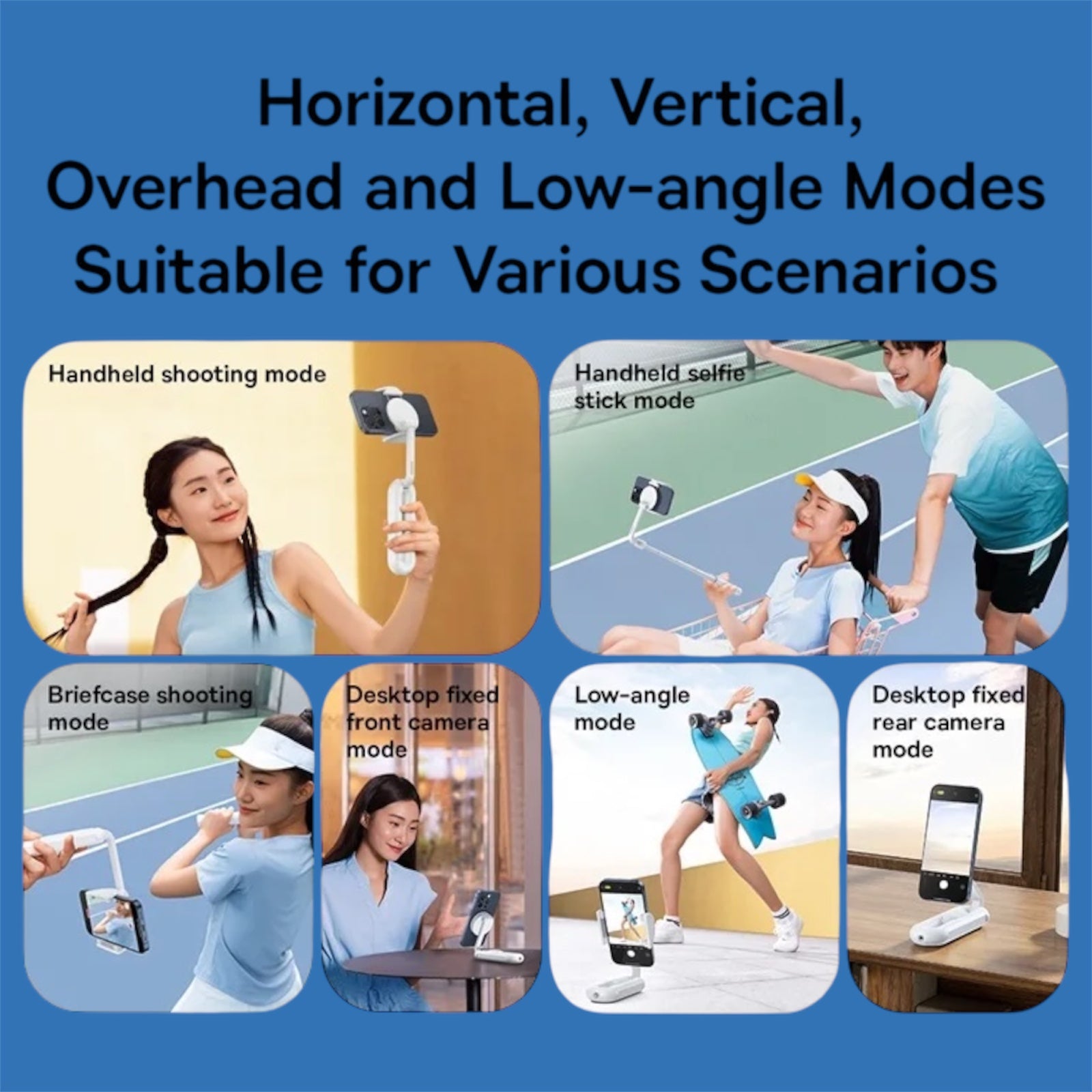 Magnetic Bluetooth Selfie Stick