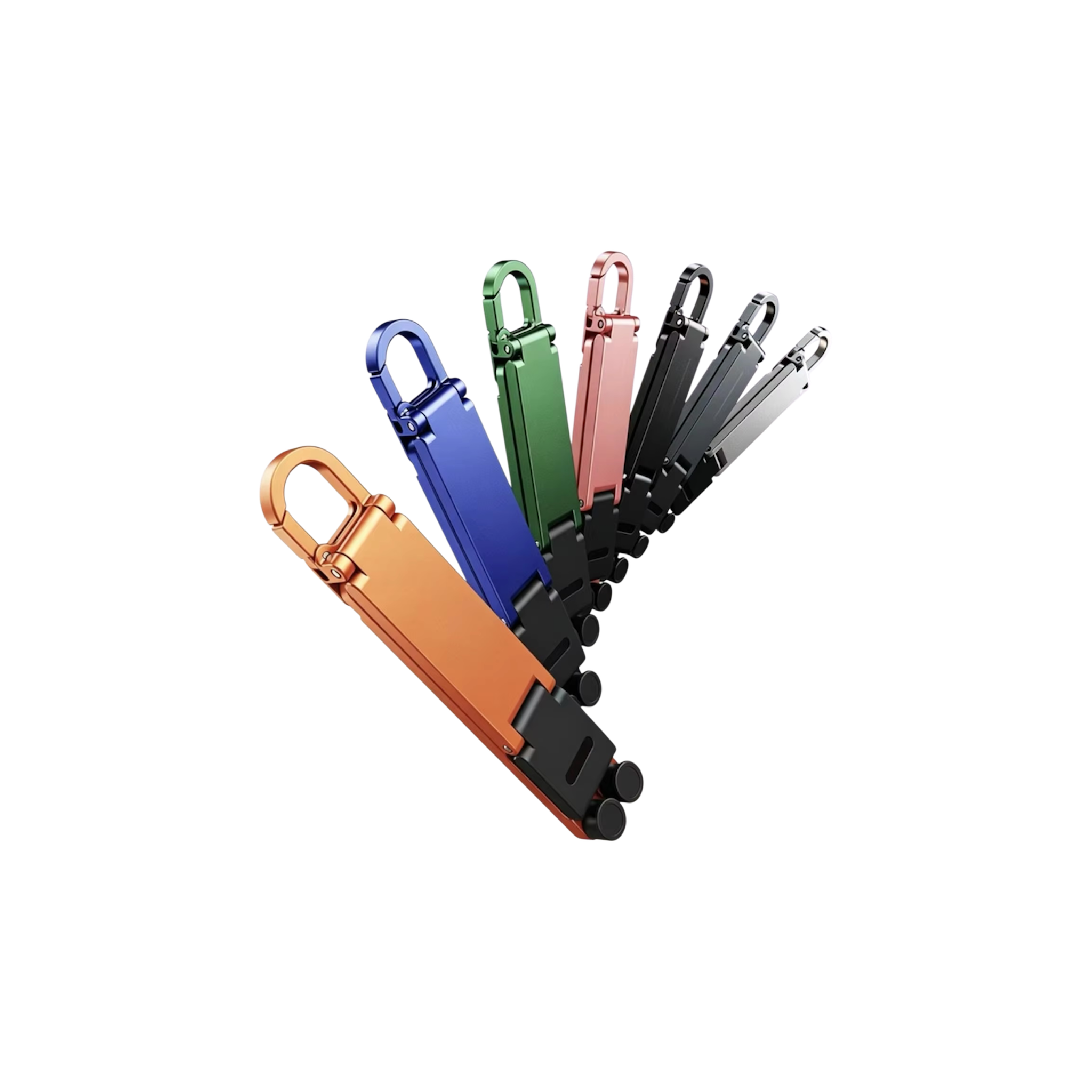 Aluminum Keychain Phone Stand