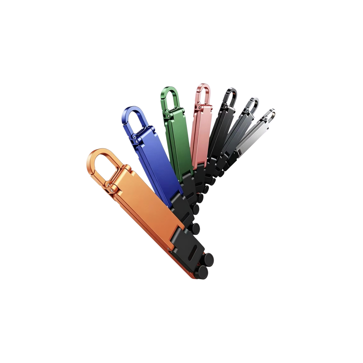 Aluminum Keychain Phone Stand