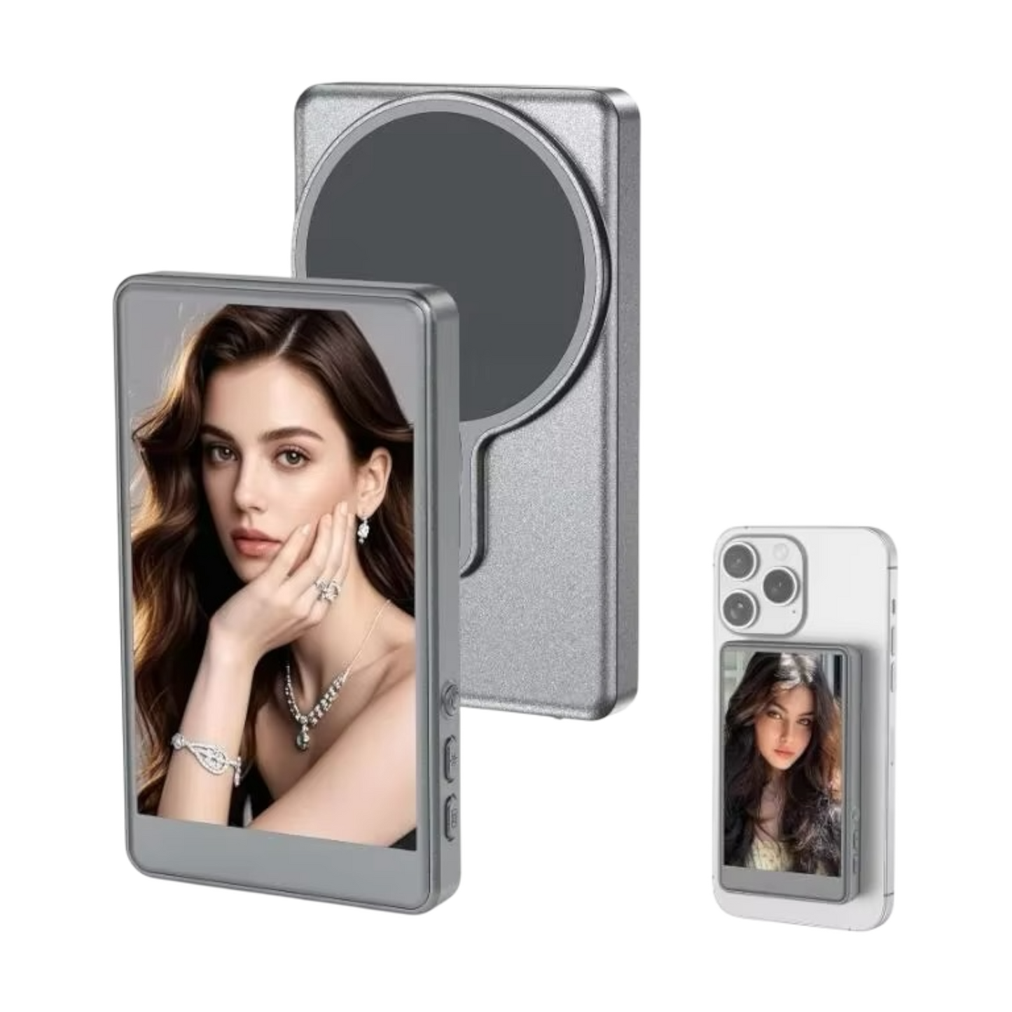 Pantalla magnética para selfies con Bluetooth