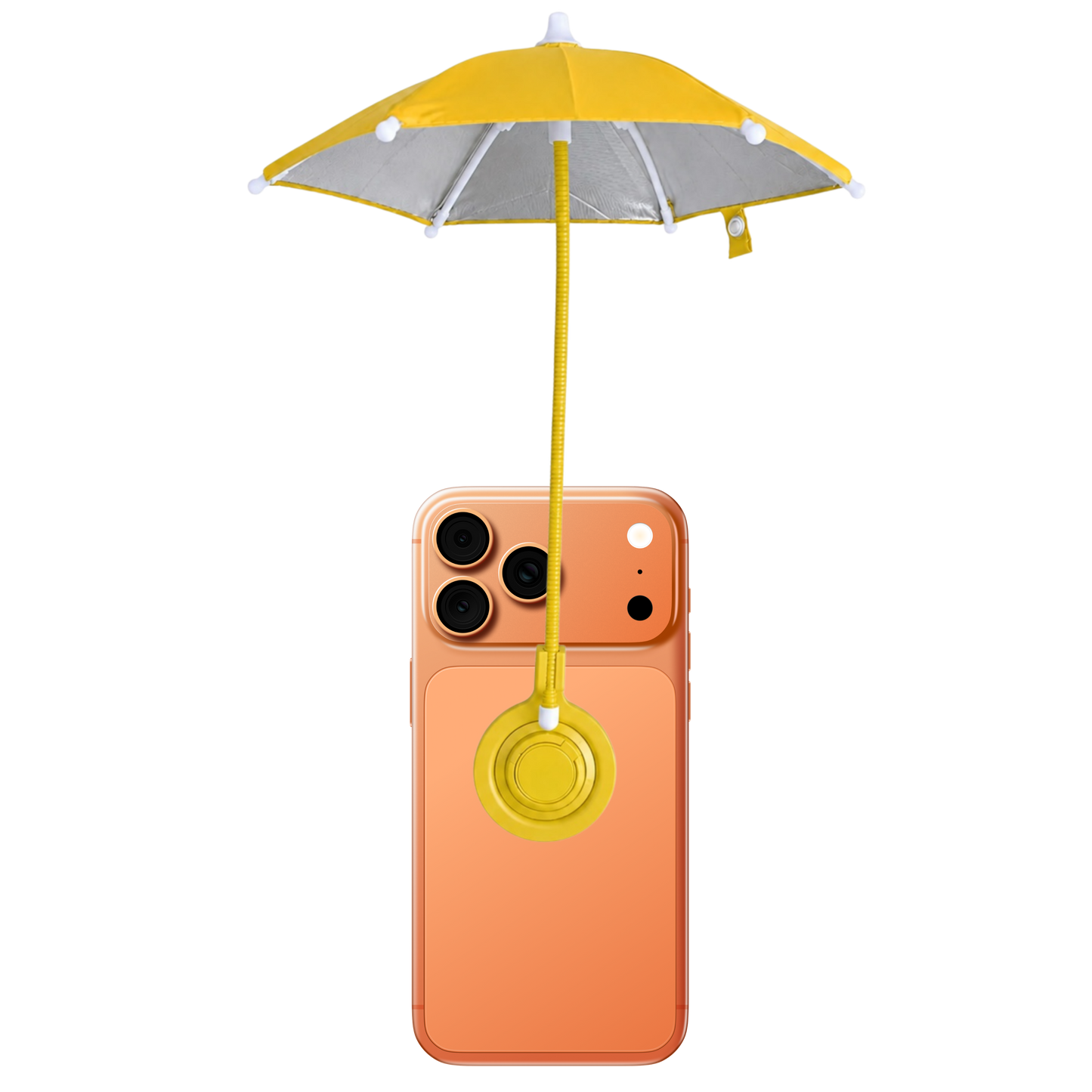 Umbrelă de soare telescopică pentru telefon